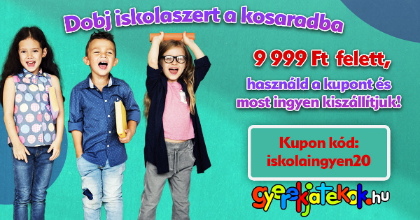 Iskolaszerek ingyen szállítással - GyerekJátékok.hu