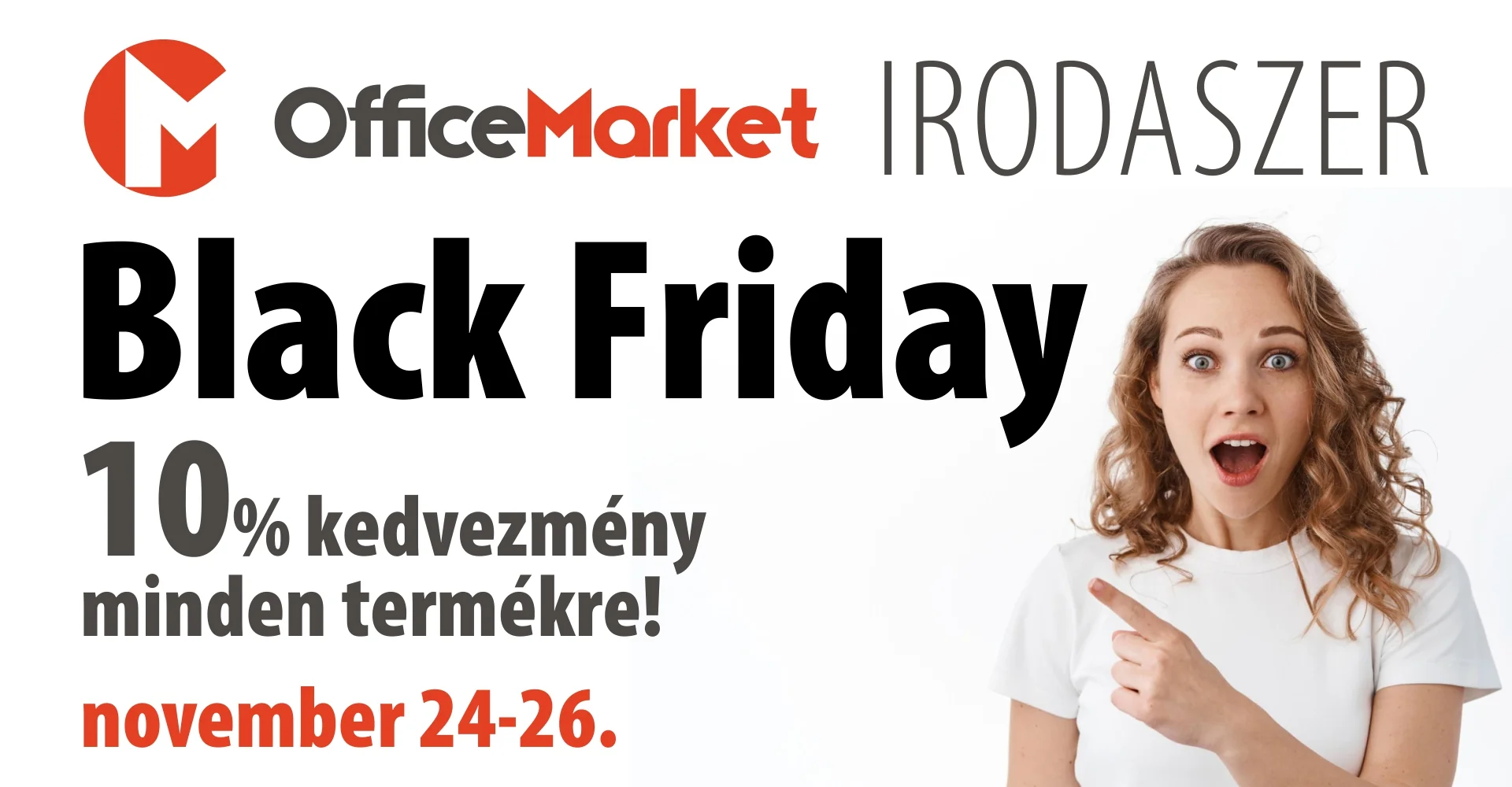 OfficeMarket Irodaszer Black Friday