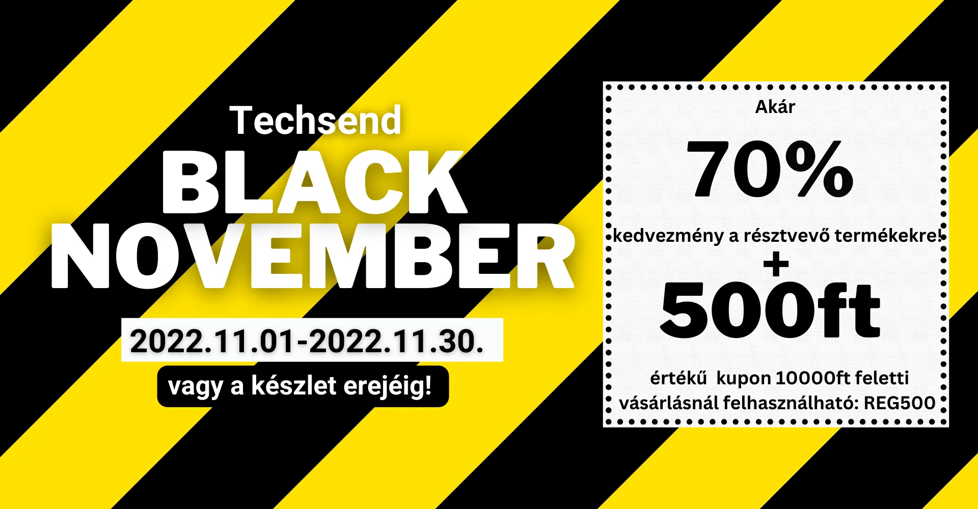 Black Friday 2023 - Techsend Webshop